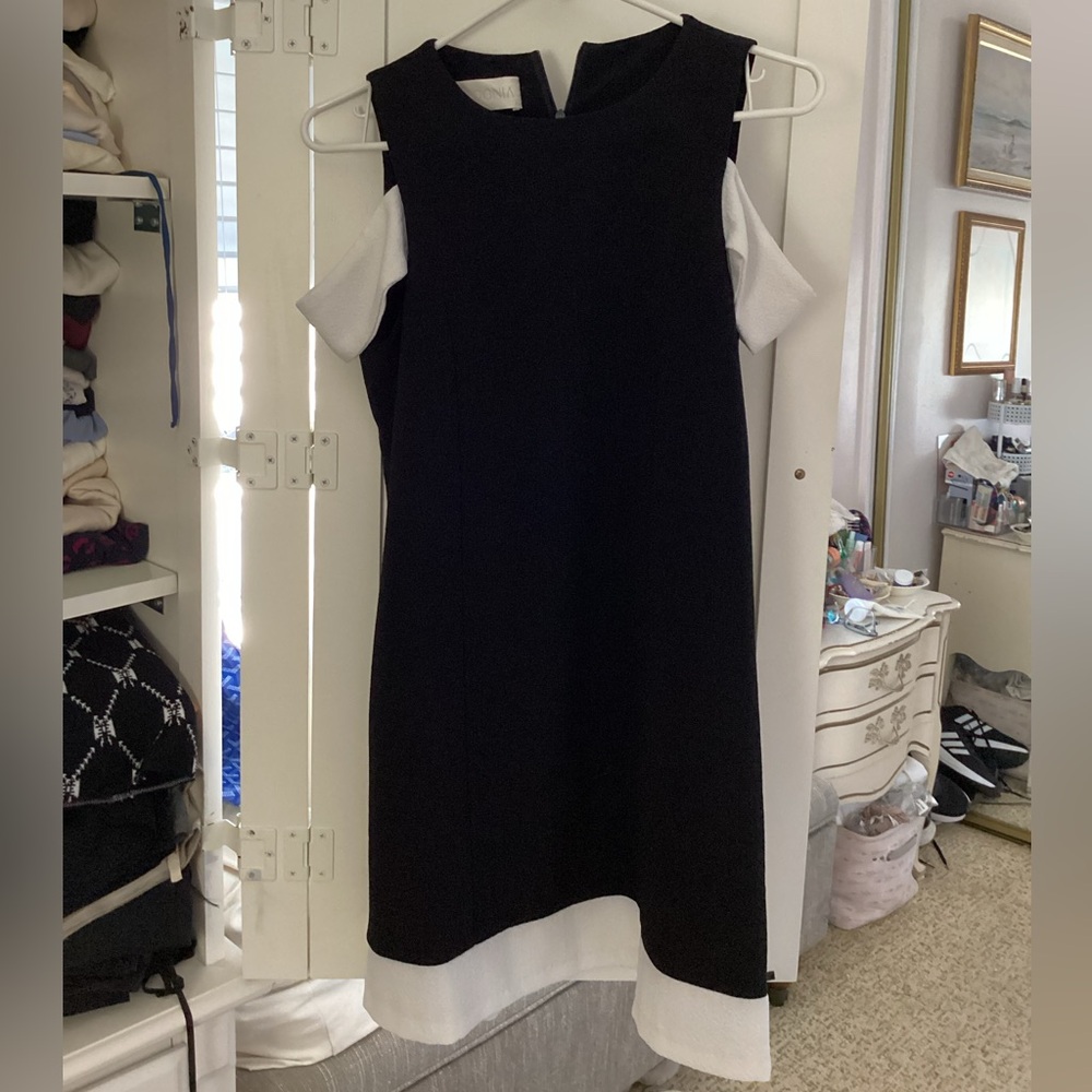 Onia Two-Tone Mini Dress